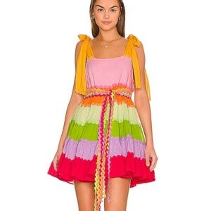 Sundress Heidi Mini Dress in Mix Color